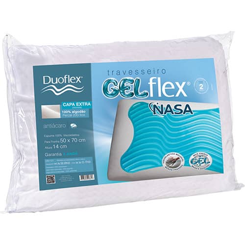 travesseiro gel duoflex