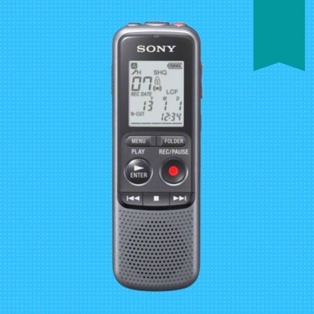 gravador de voz mini Sony ICD-PX240