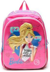 mochila escolar barbie 17x