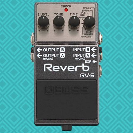 pedal reverb boss Rv-6
