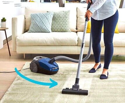 aspirador para limpar carpete