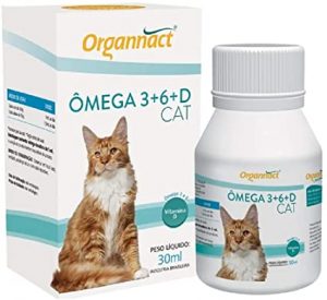 omega tres para gatos organnact