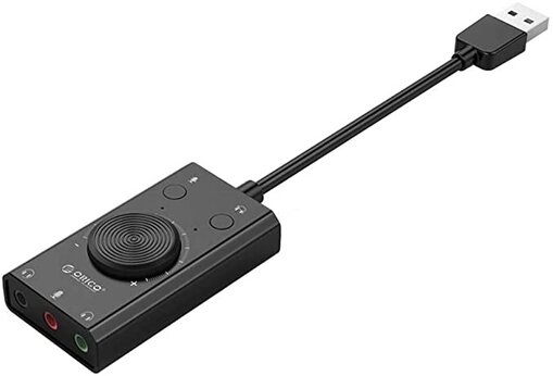 placa de som usb notebooks oricon