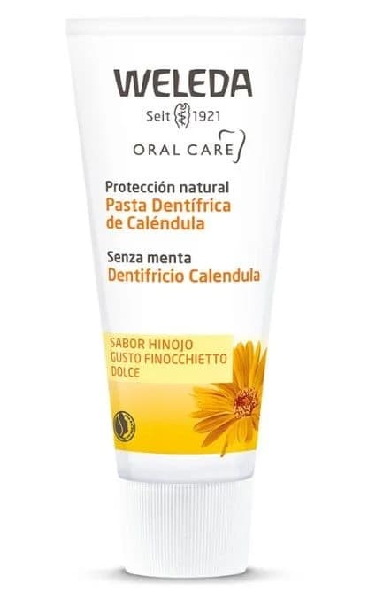 creme dental natural organico weleda