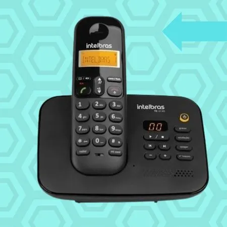 telefone intelbras com secretaria eletronica