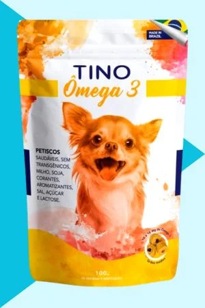 omega 3 para pets em petisco tino