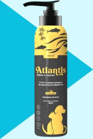 Os 6 Melhores Ômega-3 para Gatos omega 3 para pets líquido atlantis