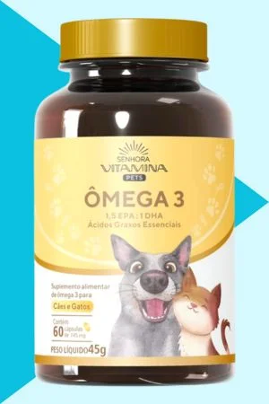 Os 6 Melhores Ômega-3 para Gatos omega 3 para pets senhora vitamina