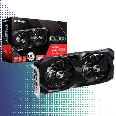 Melhor Placa de Vídeo para Ryzen 5 5600 | Top 5 placa de vídeo ASRock Radeon RX 6650 XT Challenger D