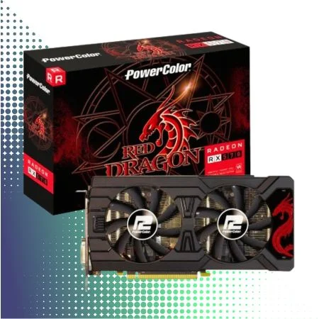 placa de video PowerColor RX 570 GDDR5