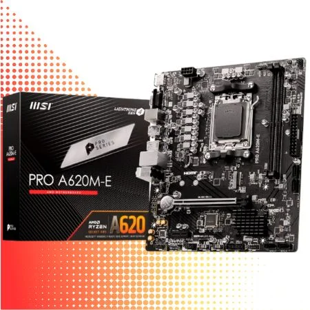 Placa Mae AM5 MSI PRO A620M E
